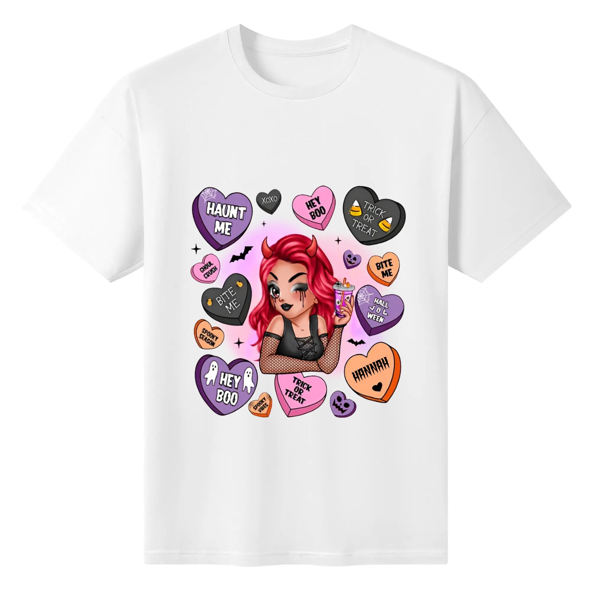 Women's Cotton Front & Back Printing T Shirt - Image 12