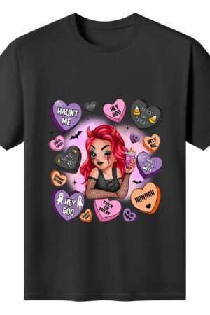 Women's Cotton Front & Back Printing T Shirt