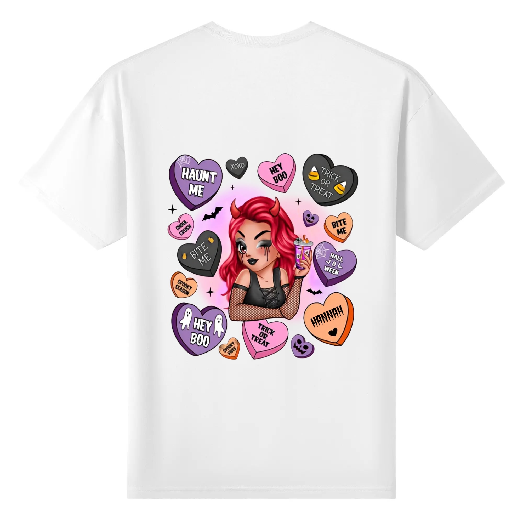 Women's Cotton Front & Back Printing T Shirt - Image 13