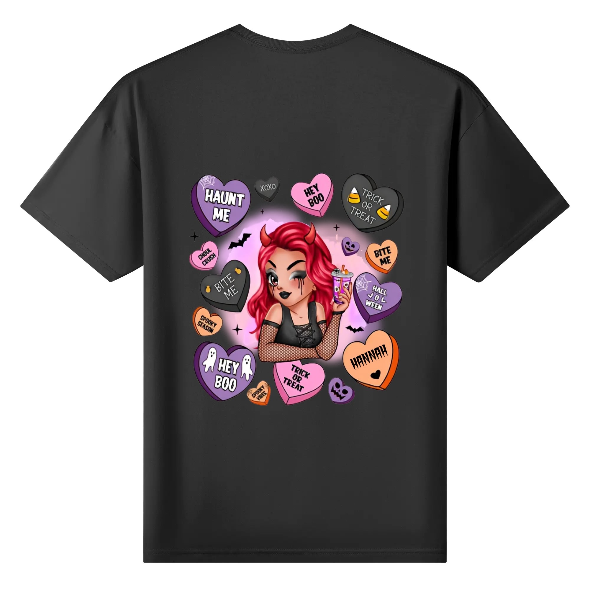 Women's Cotton Front & Back Printing T Shirt - Image 6