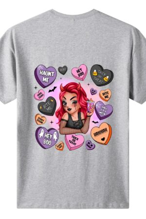 Women's Cotton Front & Back Printing T Shirt