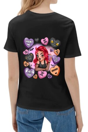 Women's Cotton Front & Back Printing T Shirt