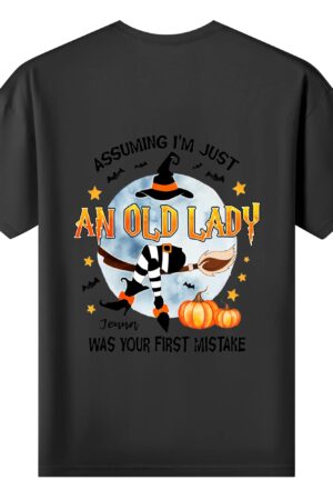 Women's Cotton Front & Back Printing T Shirt