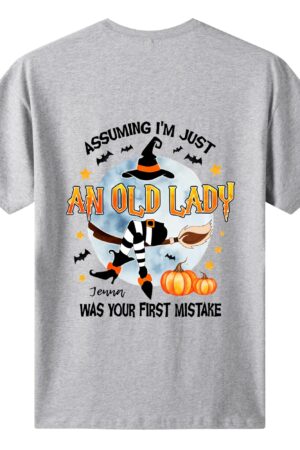 Women's Cotton Front & Back Printing T Shirt