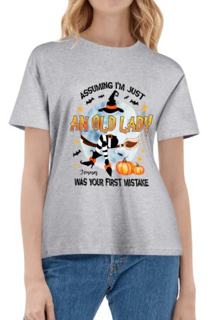 Women's Cotton Front & Back Printing T Shirt