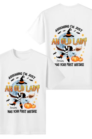 Women's Cotton Front & Back Printing T Shirt