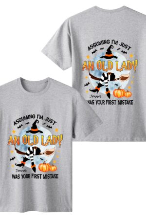 Women's Cotton Front & Back Printing T Shirt