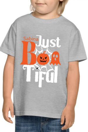 Kids Cotton Front & Back Printing T-Shirt