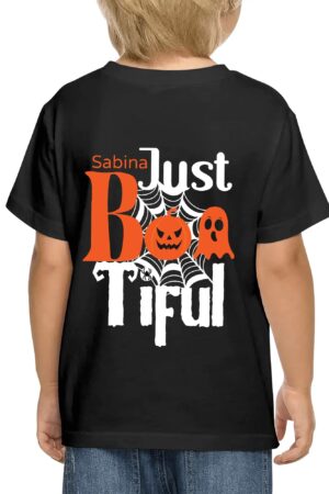 Kids Cotton Front & Back Printing T-Shirt