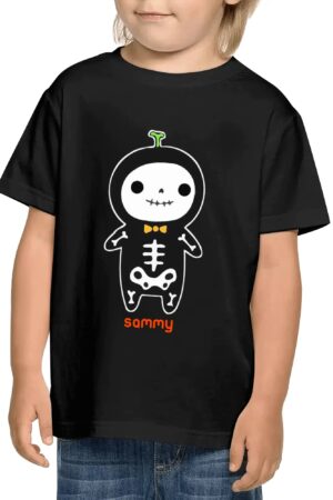 Kids Cotton Front & Back Printing T-Shirt