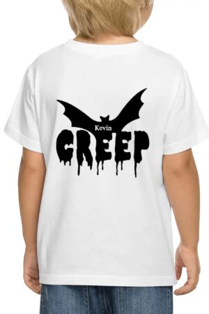 Kids Cotton Front & Back Printing T-Shirt