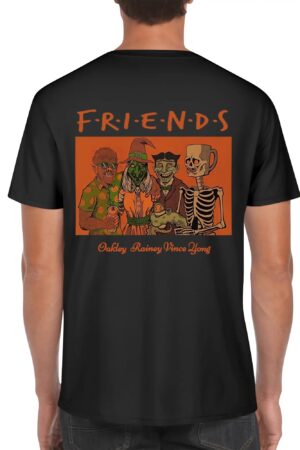 Men's Cotton Front & Back Printing T-Shirt