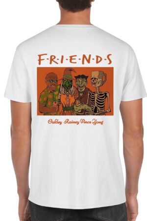 Men's Cotton Front & Back Printing T-Shirt