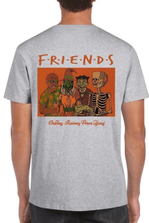 Men's Cotton Front & Back Printing T-Shirt