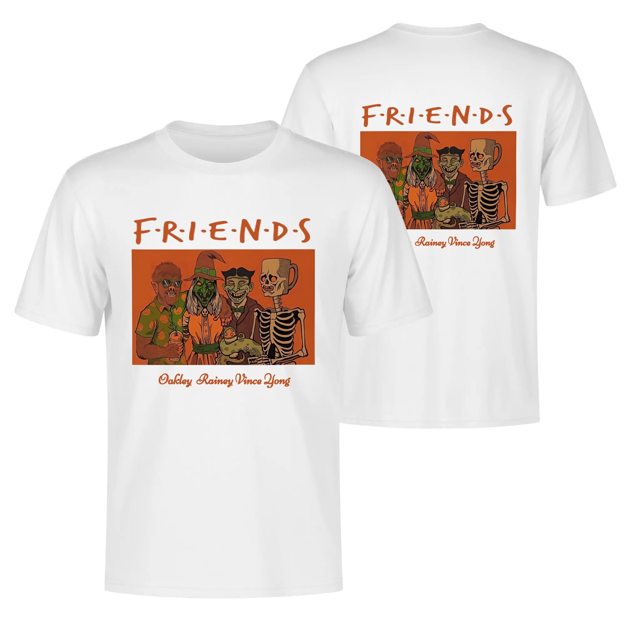 Men's Cotton Front & Back Printing T-Shirt - Image 11