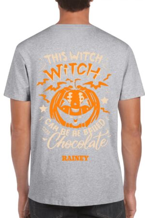 Men's Cotton Front & Back Printing T-Shirt