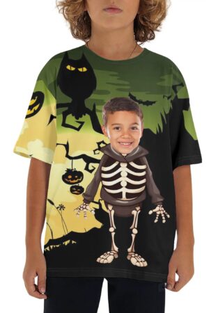 Children's Loose Fit Short Sleeve T-Shirt Pull on Tees