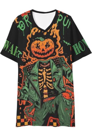 Men's Short Sleeve T Shirt V Neck American Tees