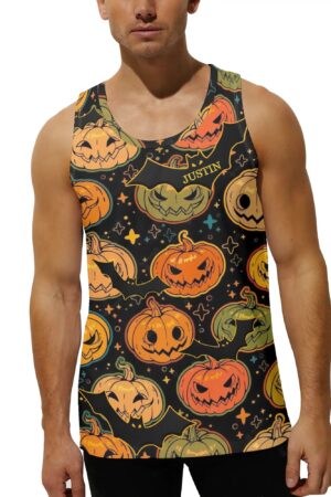 Men's Loose Fit Sleeveless Tank Top Muscle T-Shirt