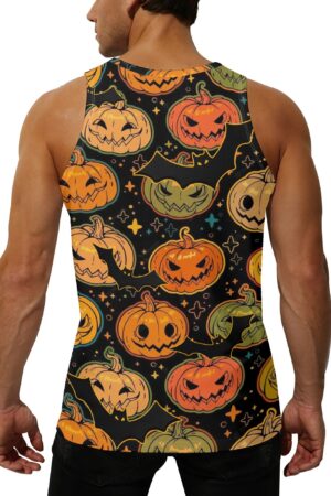 Men's Loose Fit Sleeveless Tank Top Muscle T-Shirt