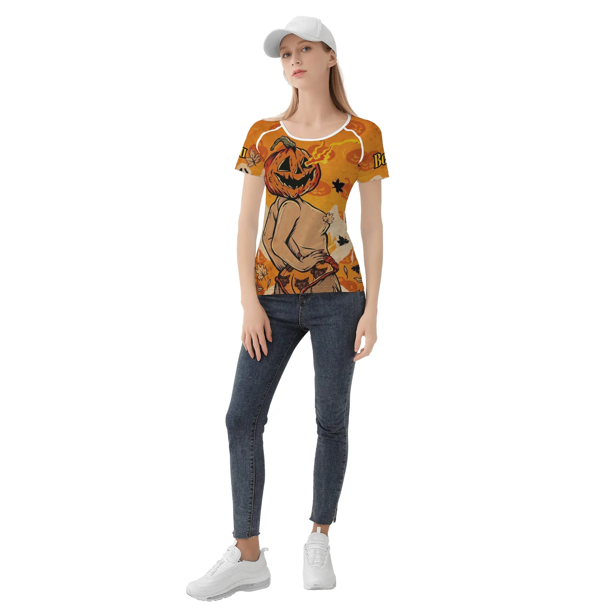 Women's All-Over Print T shirt - Image 9