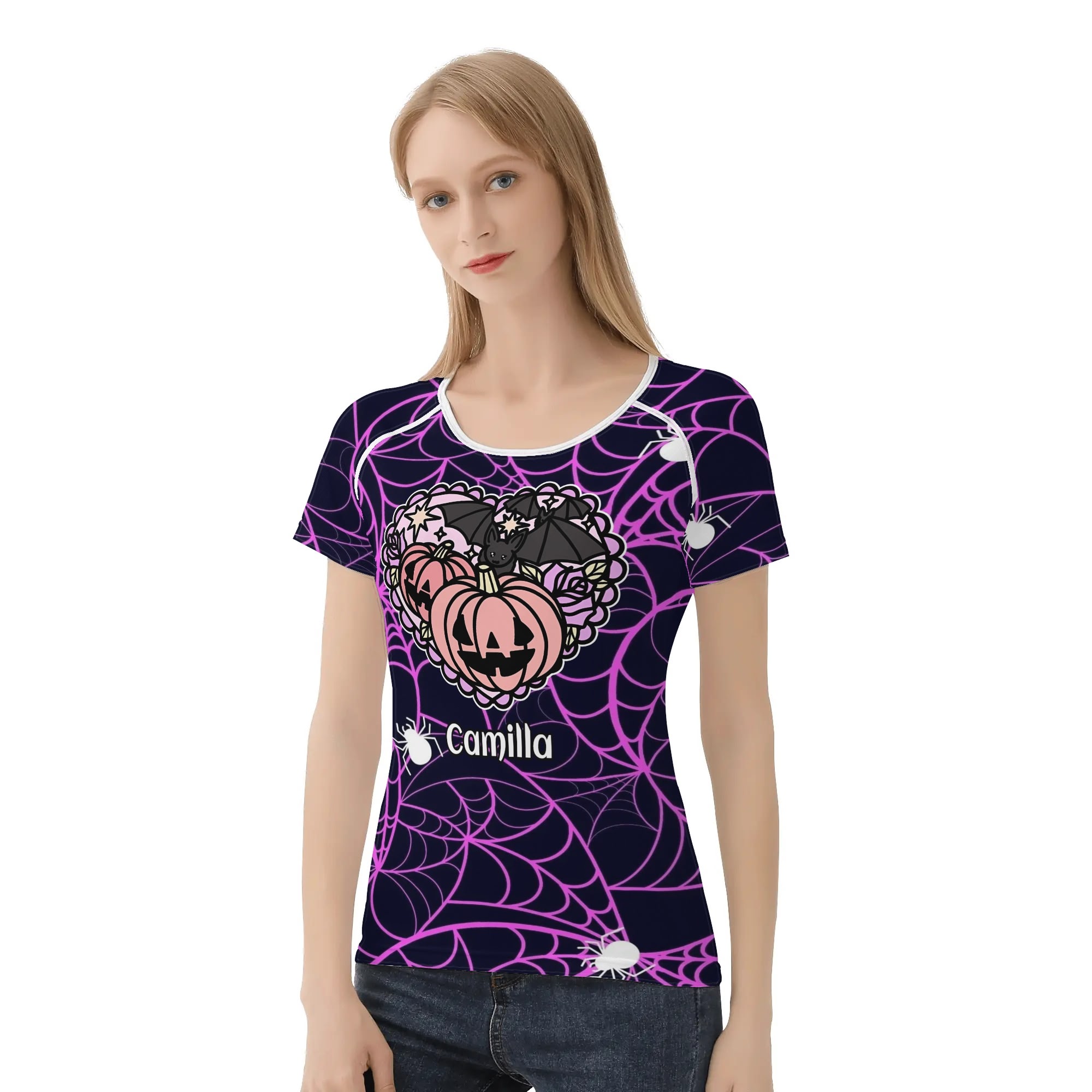 Women's All-Over Print T shirt - Image 4