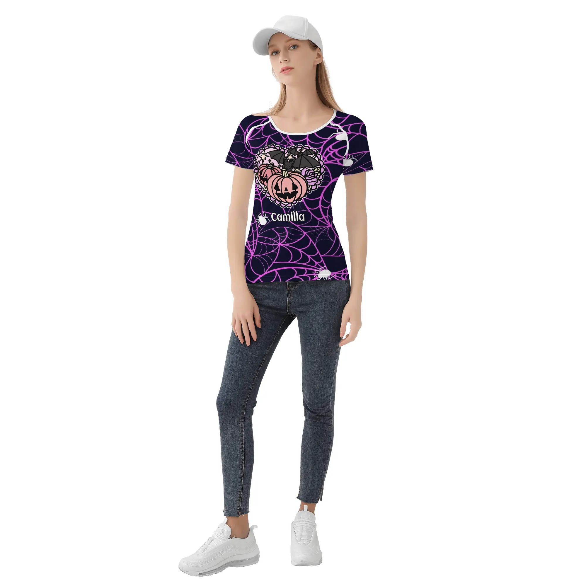 Women's All-Over Print T shirt - Image 9