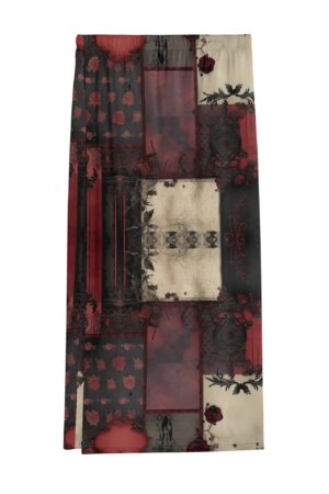 Women's Lightweight Oversize Half-Sleeve T-shirt & Midi Skirt Two-Piece Set