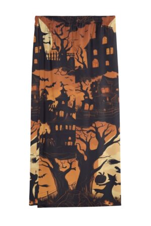 Women's Lightweight Oversize Half-Sleeve T-shirt & Midi Skirt Two-Piece Set