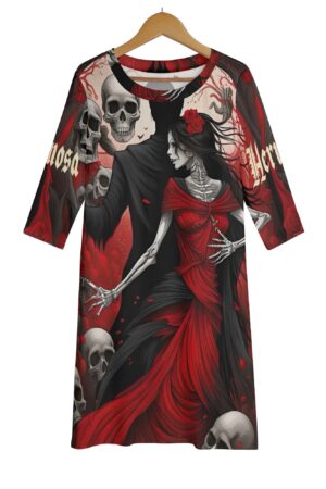 Women's Lightweight Oversize Half-Sleeve T-shirt & Midi Skirt Two-Piece Set