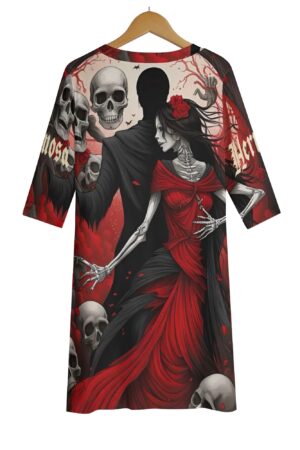 Women's Lightweight Oversize Half-Sleeve T-shirt & Midi Skirt Two-Piece Set