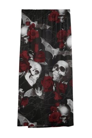 Women's Lightweight Oversize Half-Sleeve T-shirt & Midi Skirt Two-Piece Set