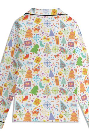 Children's Long Sleeve Nightwear Pajama Set with Pockets