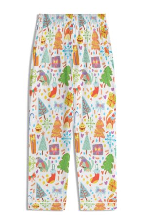 Children's Long Sleeve Nightwear Pajama Set with Pockets