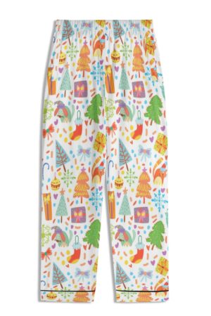 Children's Long Sleeve Nightwear Pajama Set with Pockets