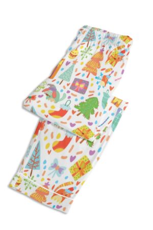 Children's Long Sleeve Nightwear Pajama Set with Pockets