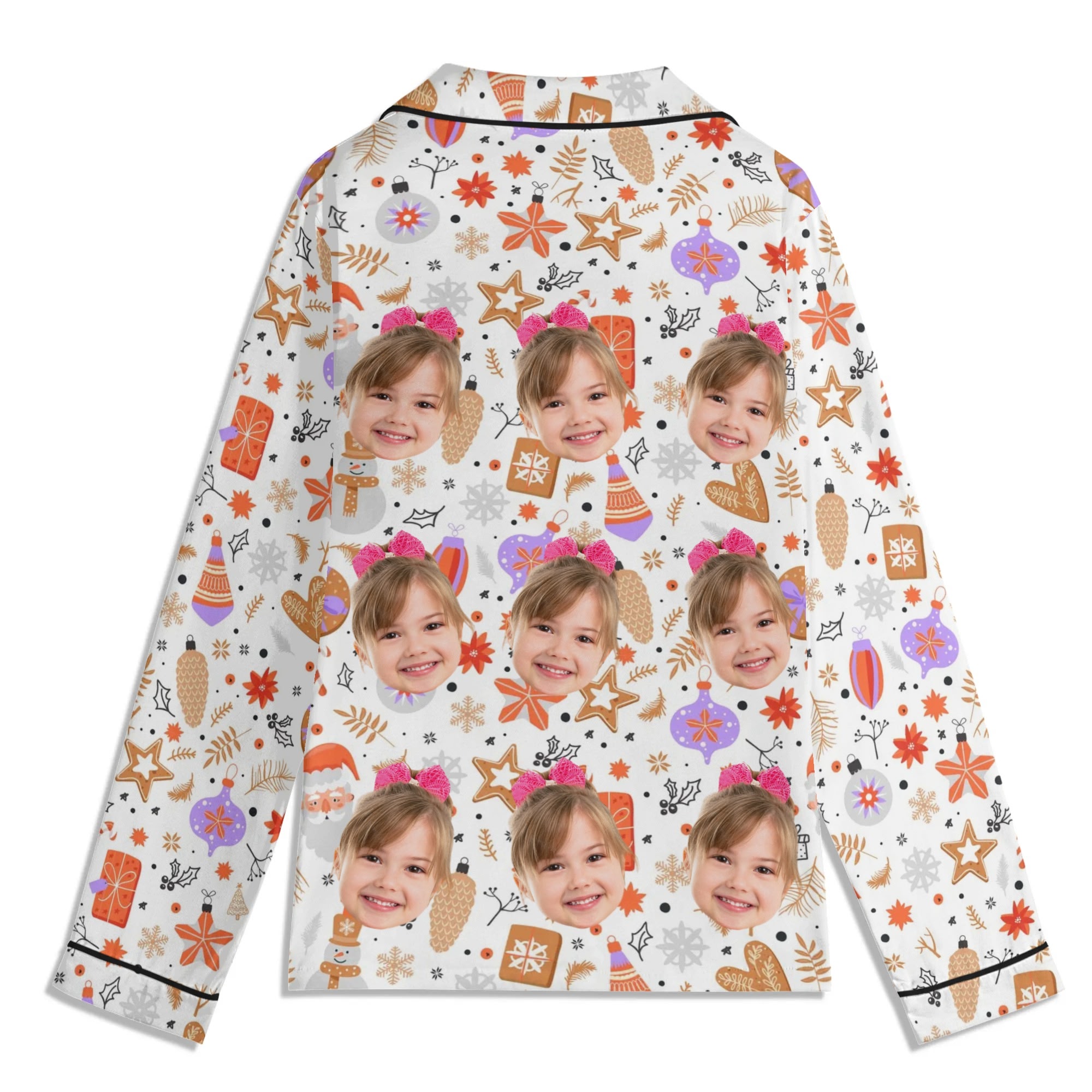 Children's Long Sleeve Nightwear Pajama Set with Pockets - Image 19