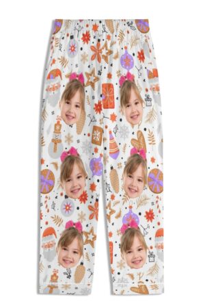 Children's Long Sleeve Nightwear Pajama Set with Pockets