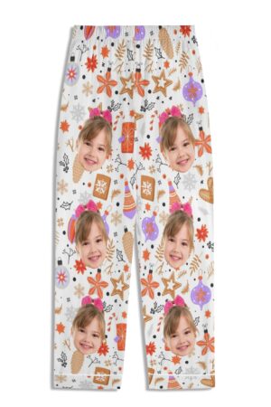 Children's Long Sleeve Nightwear Pajama Set with Pockets