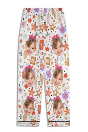 Children's Long Sleeve Nightwear Pajama Set with Pockets