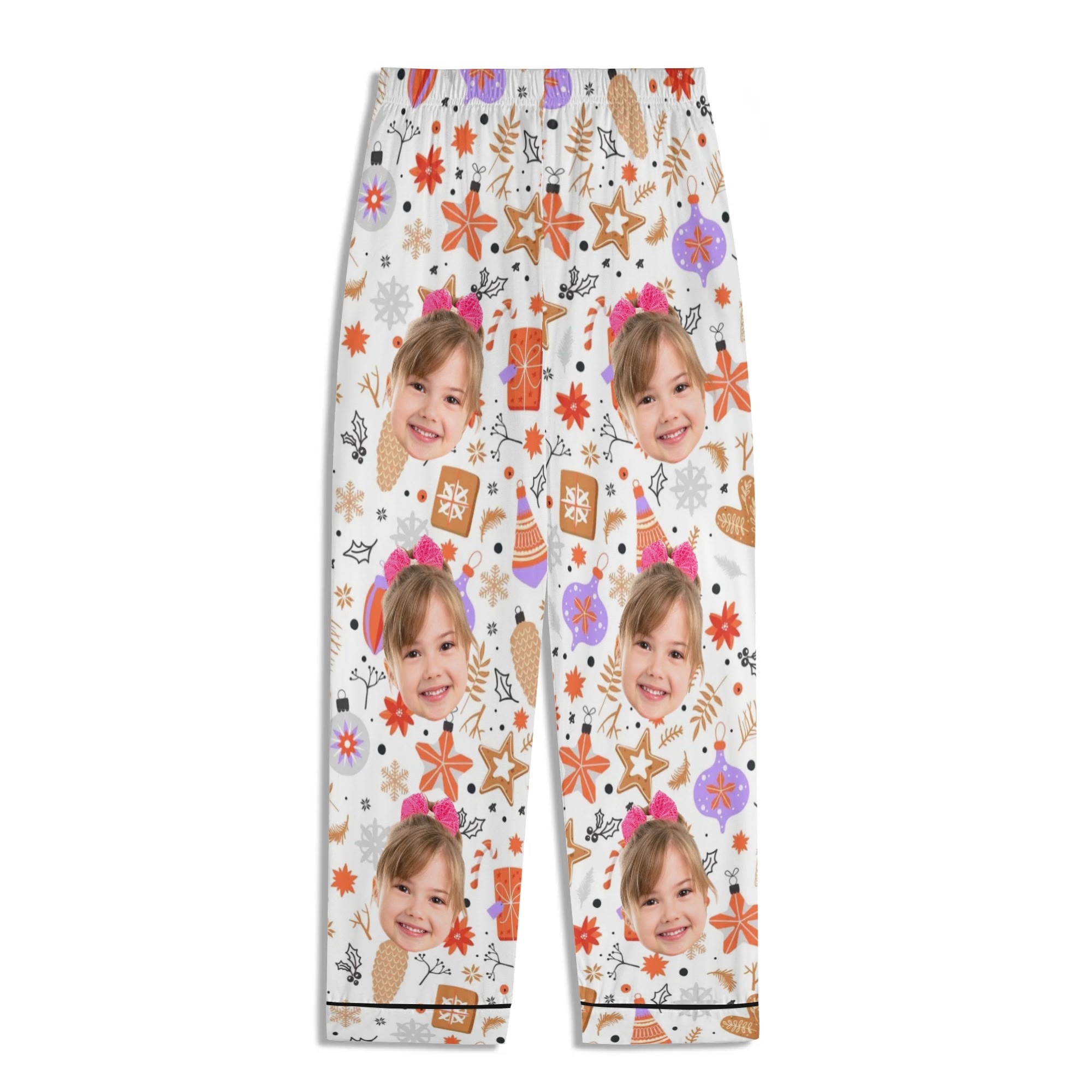 Children's Long Sleeve Nightwear Pajama Set with Pockets - Image 21