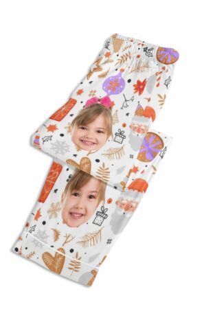 Children's Long Sleeve Nightwear Pajama Set with Pockets