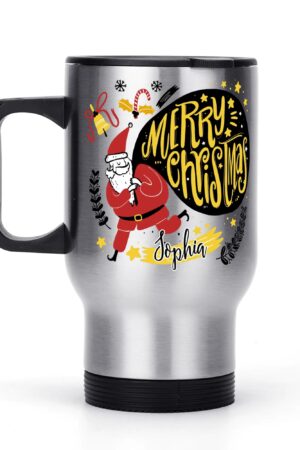 Stainless Steel Travel Coffee Mug (14 oz)