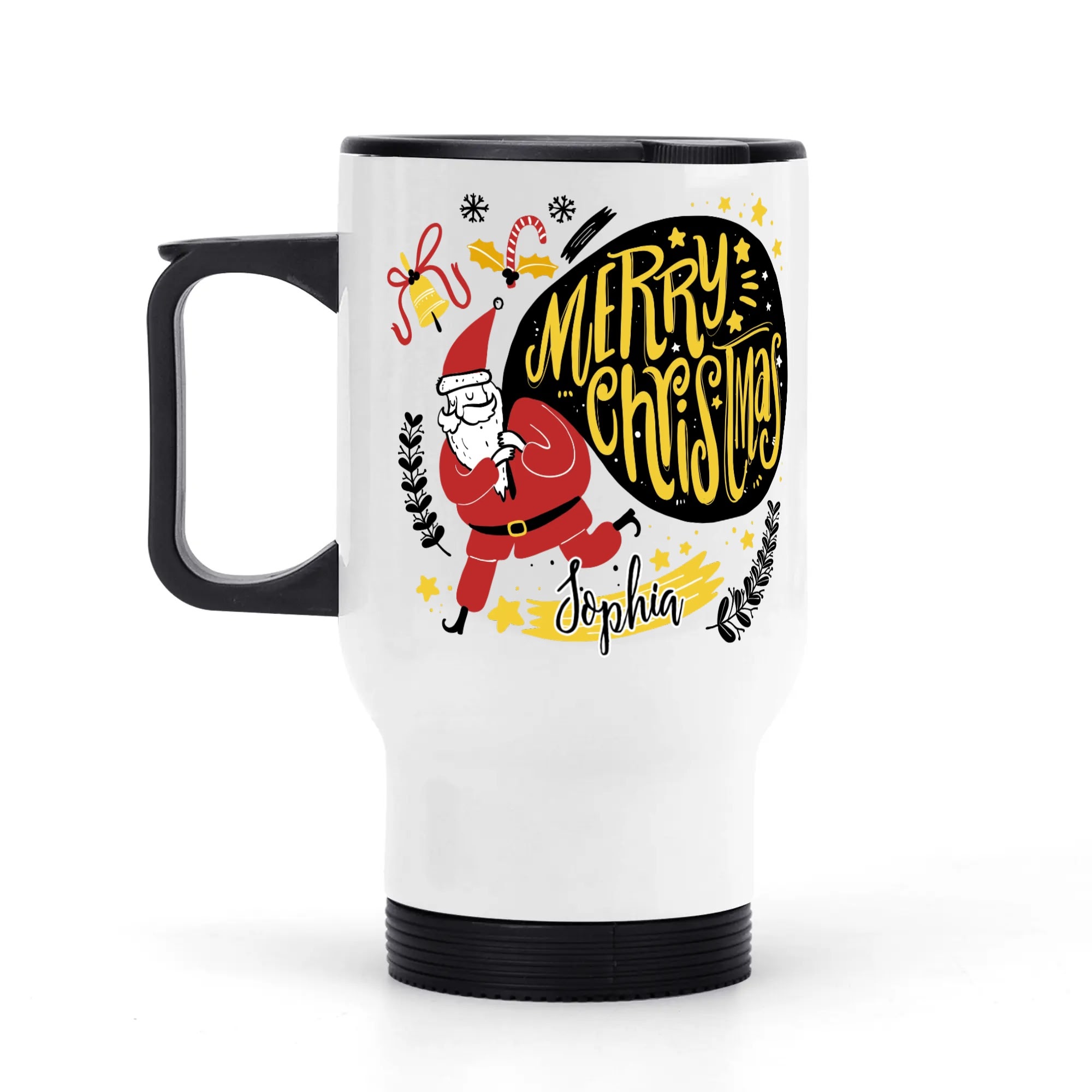 Stainless Steel Travel Coffee Mug (14 oz) - Image 8