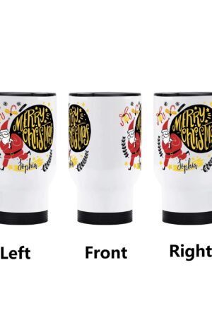 Stainless Steel Travel Coffee Mug (14 oz)