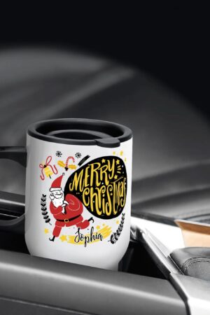 Stainless Steel Travel Coffee Mug (14 oz)