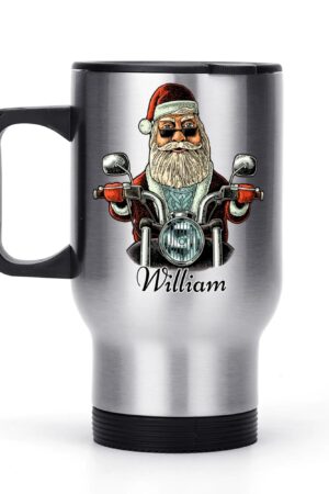 Stainless Steel Travel Coffee Mug (14 oz)