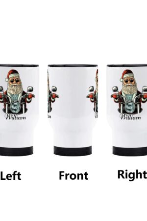 Stainless Steel Travel Coffee Mug (14 oz)