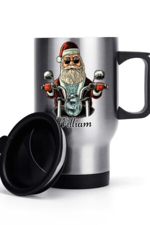 Stainless Steel Travel Coffee Mug (14 oz)