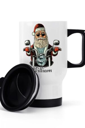 Stainless Steel Travel Coffee Mug (14 oz)